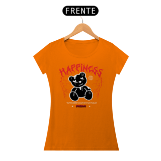 Nome do produto Camiseta Feminina Urso Happiness