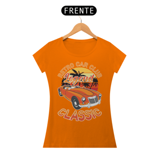 Nome do produto Camiseta Feminina Retro Car Legend