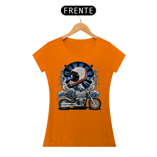 Nome do produto Camiseta Feminina Moto Onda