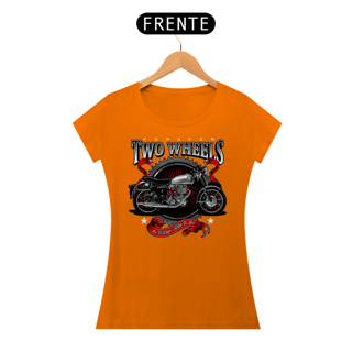 Nome do produto Camiseta Feminina Two Wheels