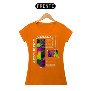 Nome do produto Camiseta Feminina Aesthetic Color