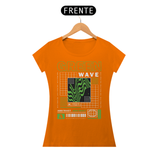 Nome do produto Camiseta Feminina Green Wave