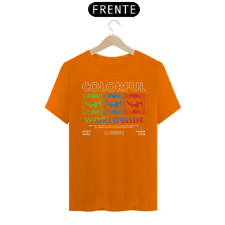Nome do produto Camiseta Caveiras Colorful