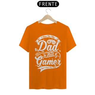 Nome do produto Camiseta Dad and Gamer