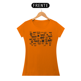 Nome do produto Camiseta Feminina Graffiti III