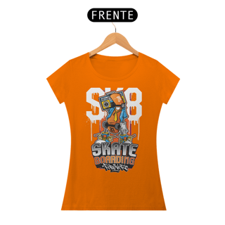 Nome do produto Camiseta Feminina Skate