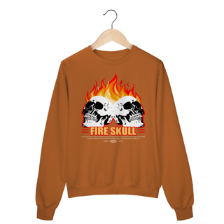 Nome do produto Moletom Blusão Fire Skull