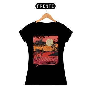 Nome do produto Camiseta Feminina Summer (Verão)