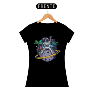 Nome do produto Camiseta Feminina Astronauta Verão