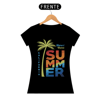 Nome do produto Camiseta Feminina Here I Come Summer