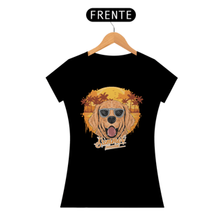 Nome do produto Camiseta Feminina Cão Summer