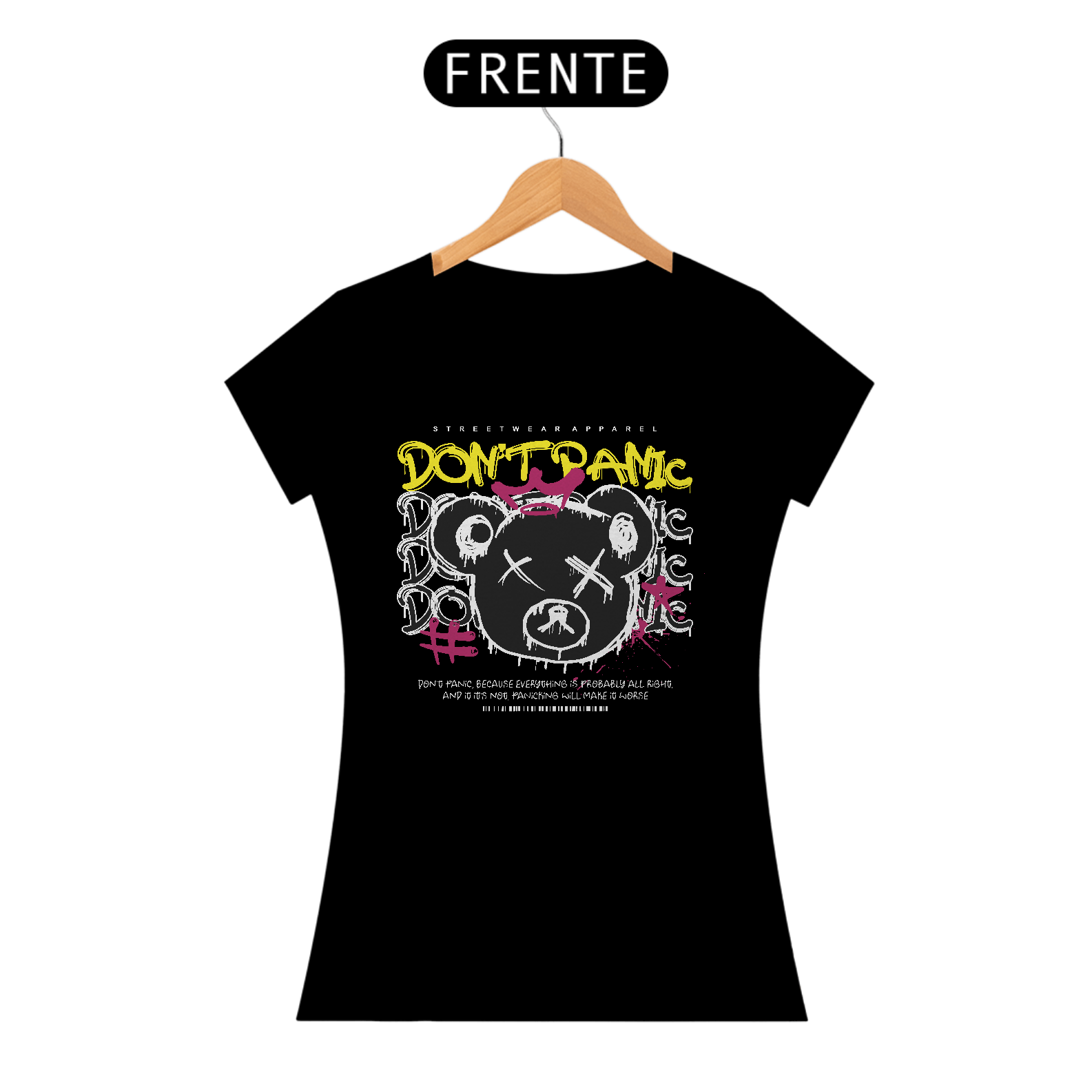 Camiseta Feminina Urso Don