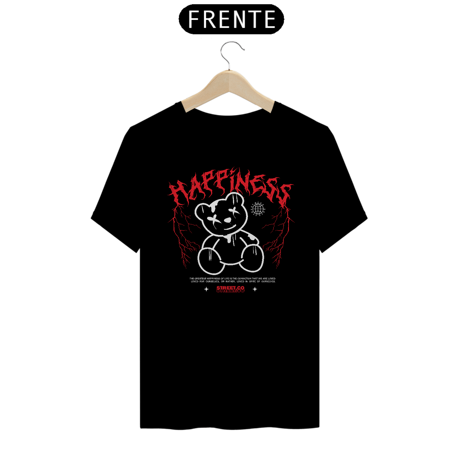 Camiseta Urso Happiness