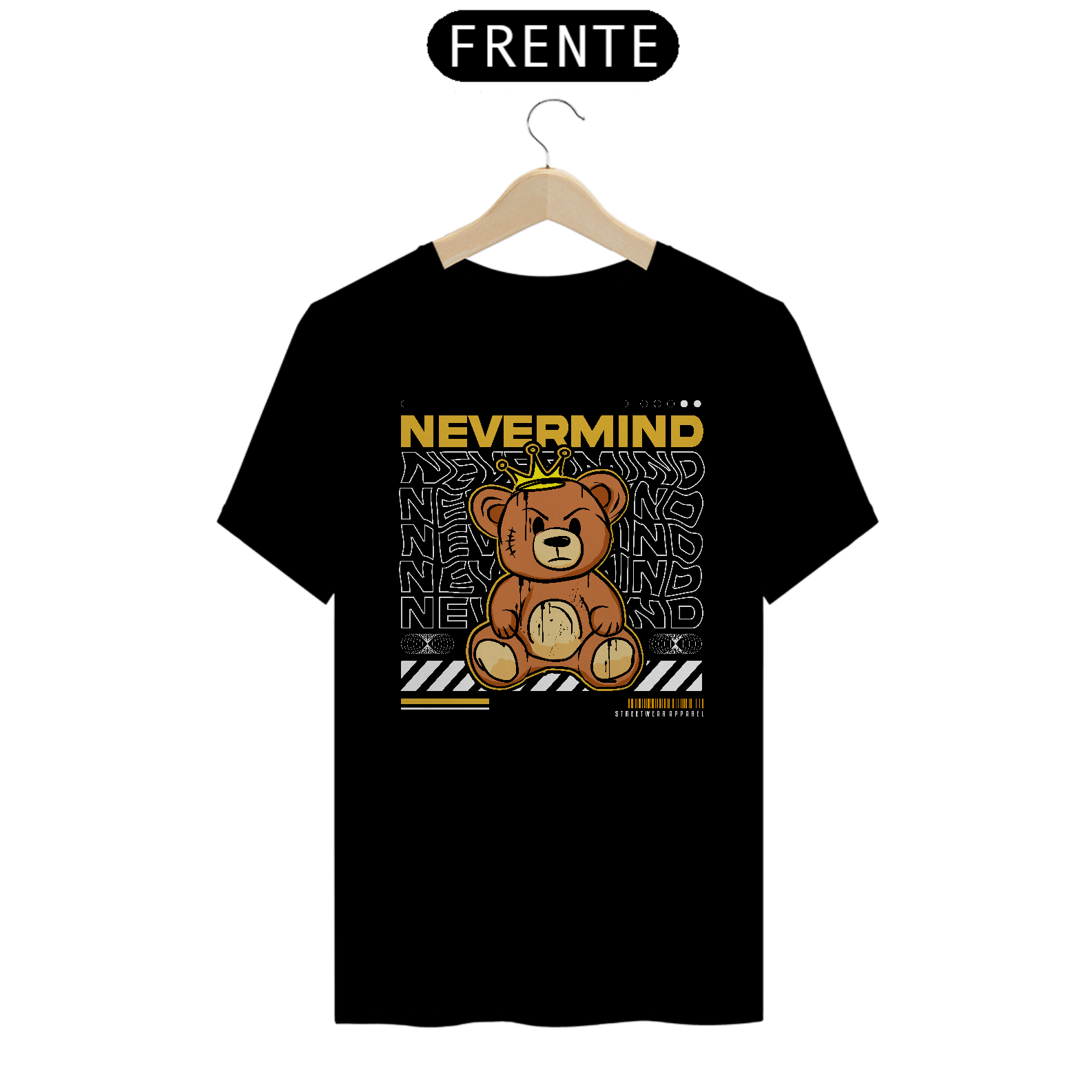 Camiseta Urso Nevermind