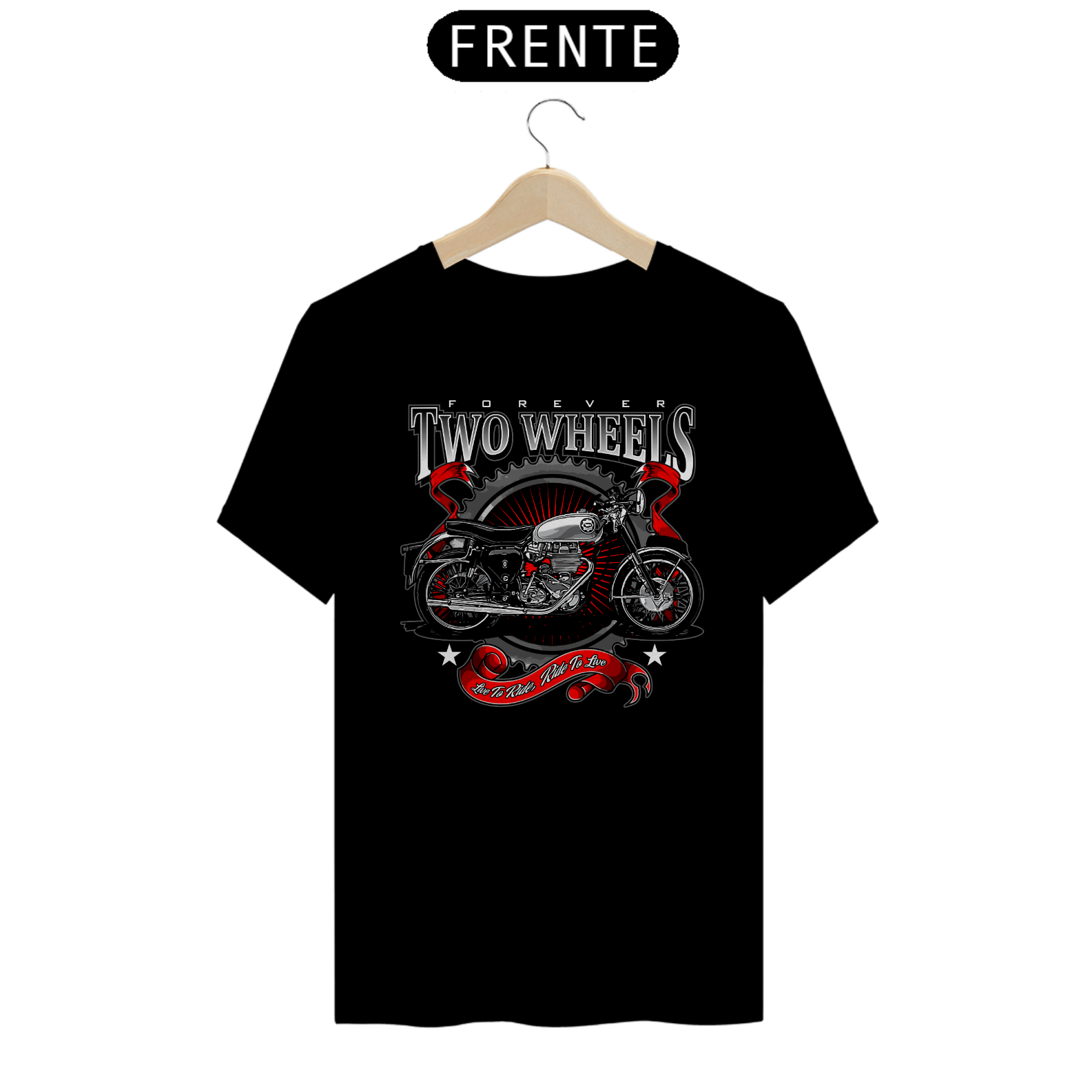 Camiseta Two Wheels