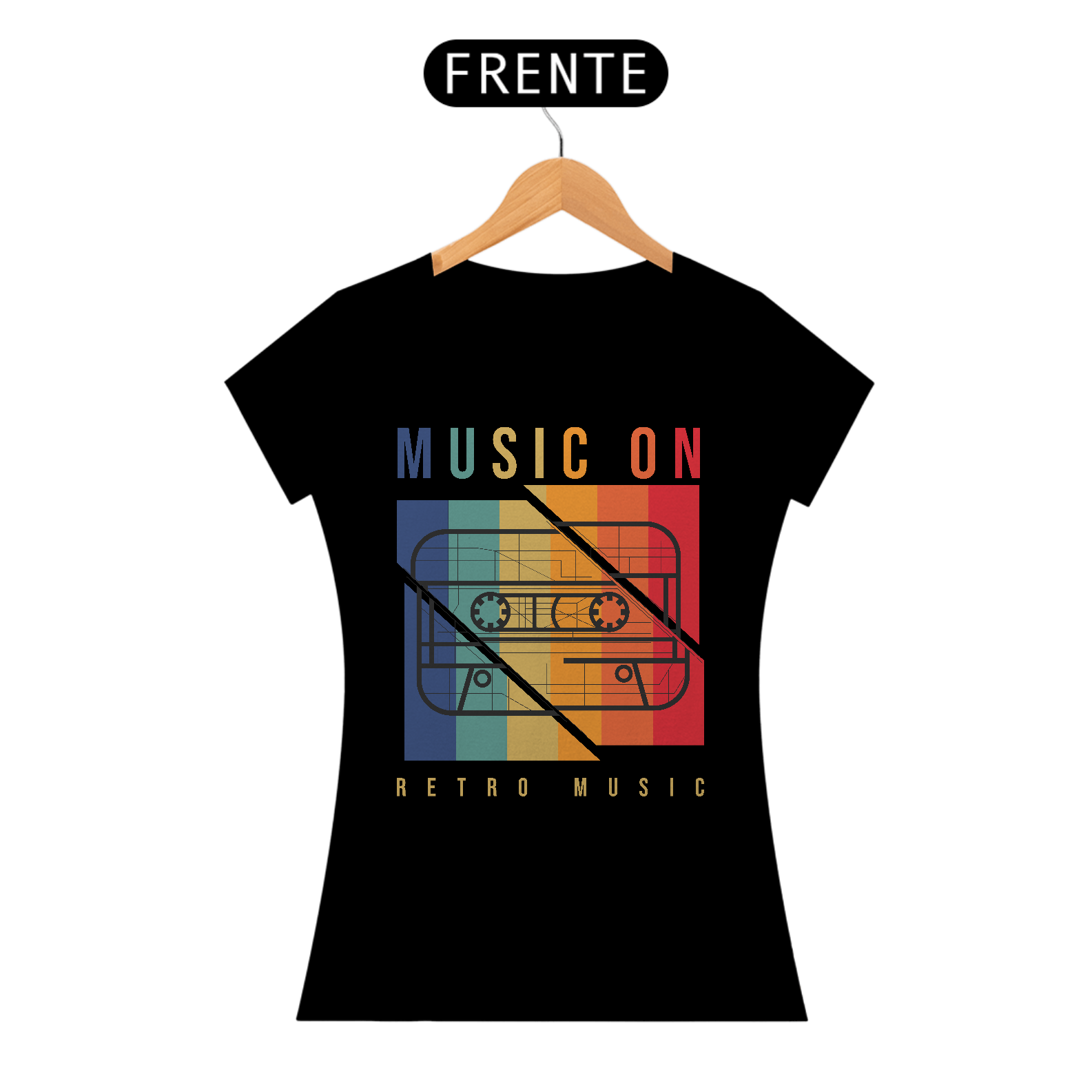 Camiseta Music On