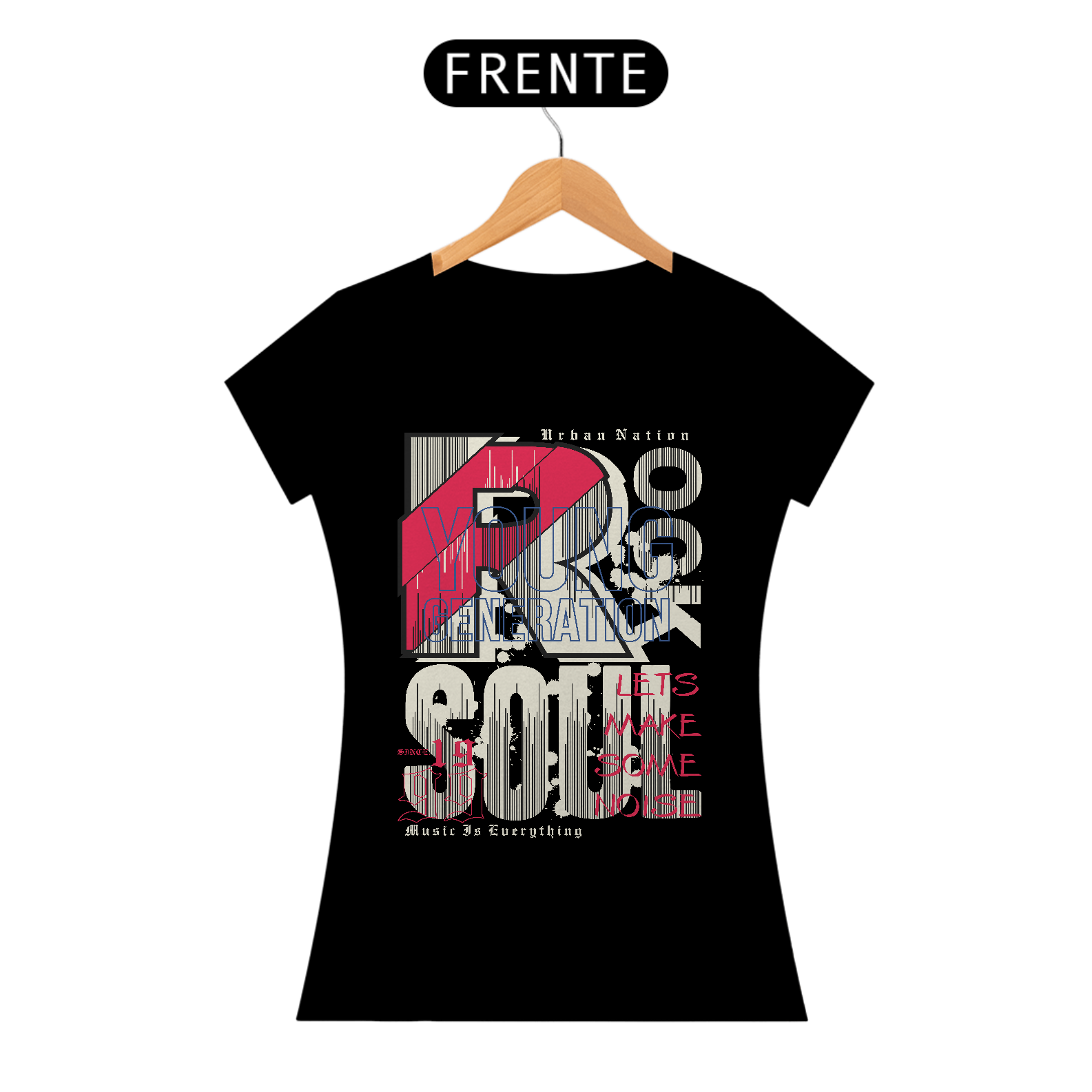 Camiseta Feminina Rock Soul