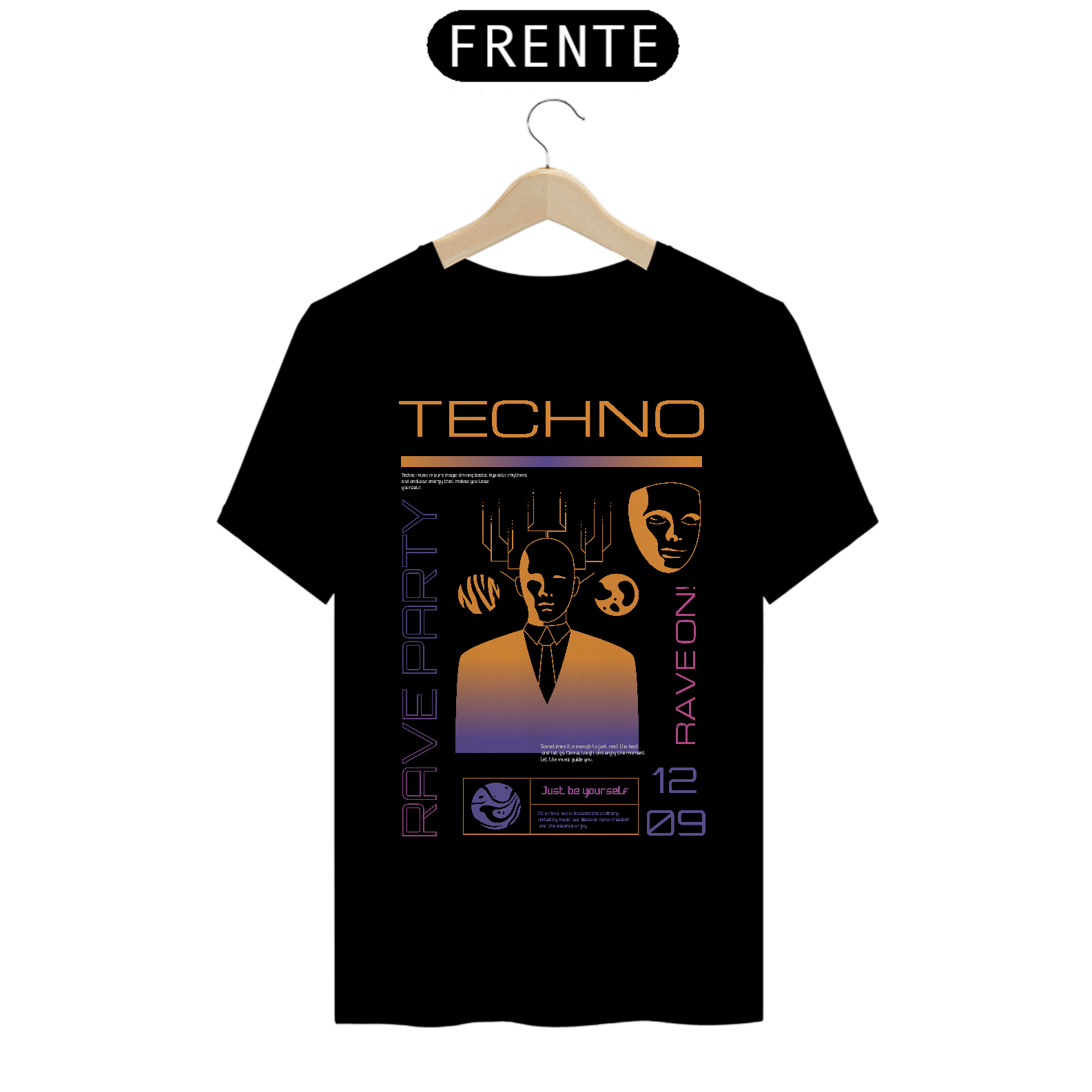 Camiseta Techno Rave