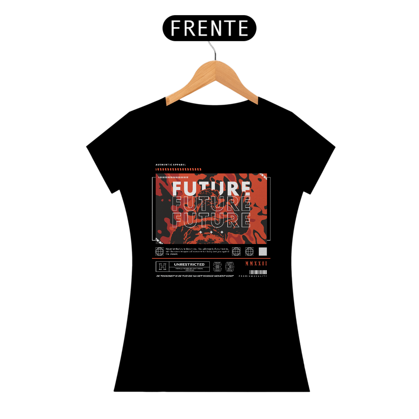 Camiseta Feminina Future 