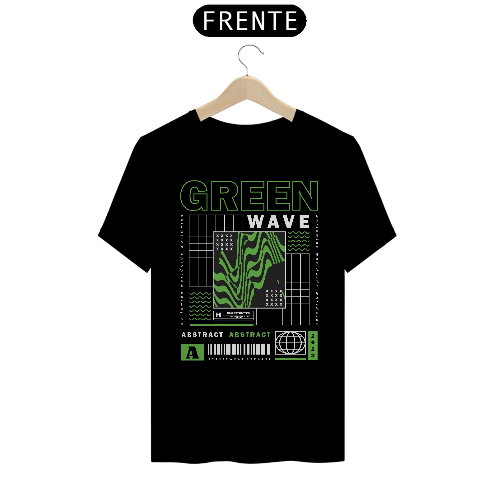 Camiseta Green Wave