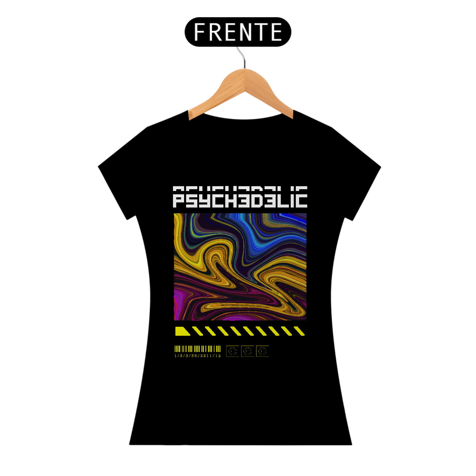 Camiseta Feminina Psychedelic