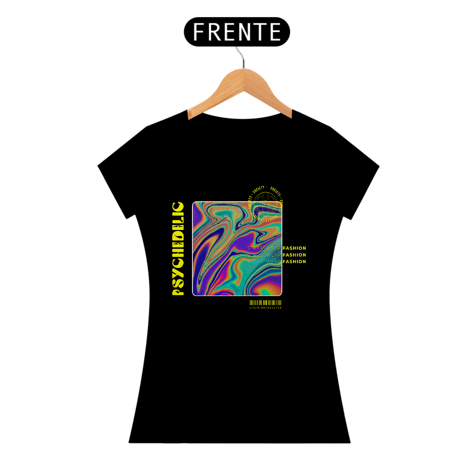 Camiseta Feminina Psychedelic II