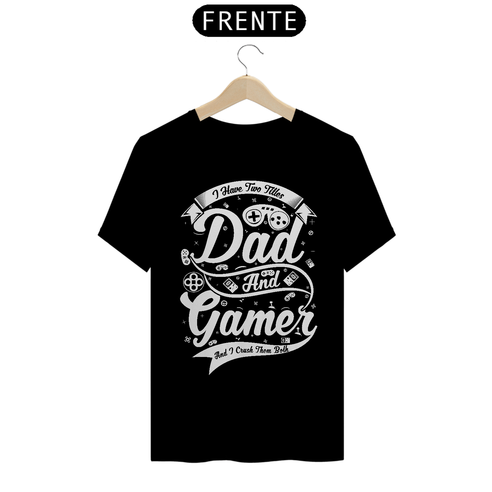 Camiseta Dad and Gamer