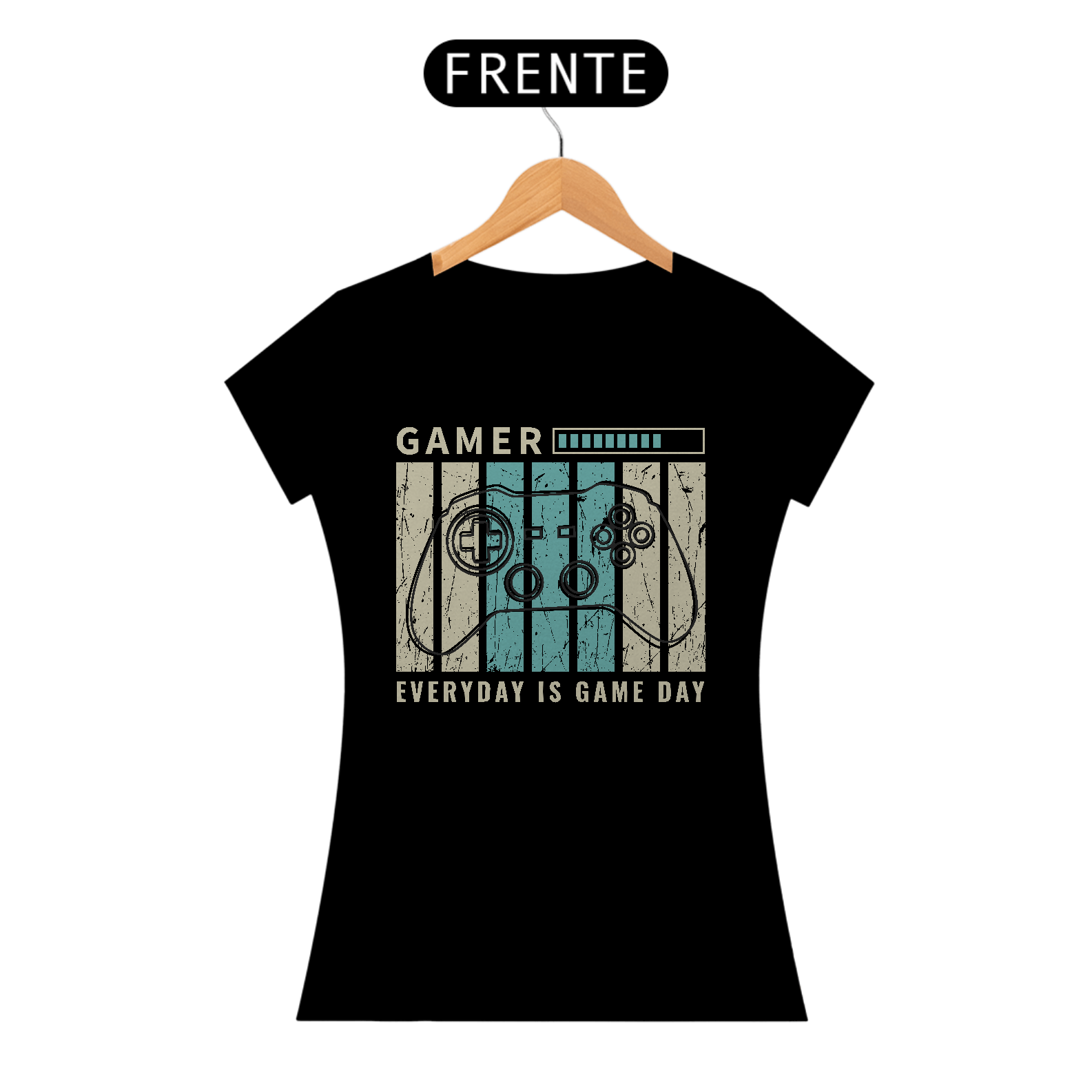 Camiseta Feminina Gamer Everyday