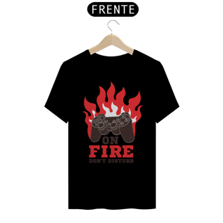 Nome do produto Camiseta Gamer On Fire