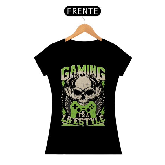 Camiseta Feminina Gaming Lifestyle