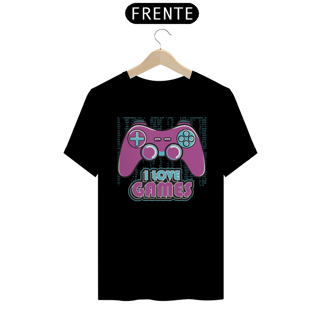 Nome do produto Camiseta I Love Games