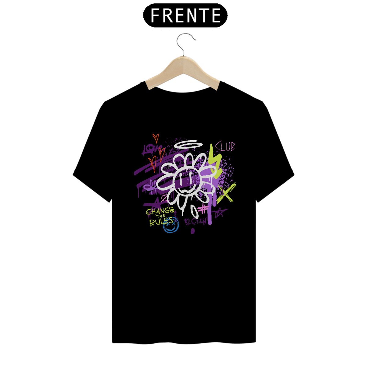 Nome do produto: Camiseta Change The Rules