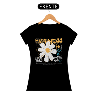 Nome do produto Camiseta Feminina Happiness