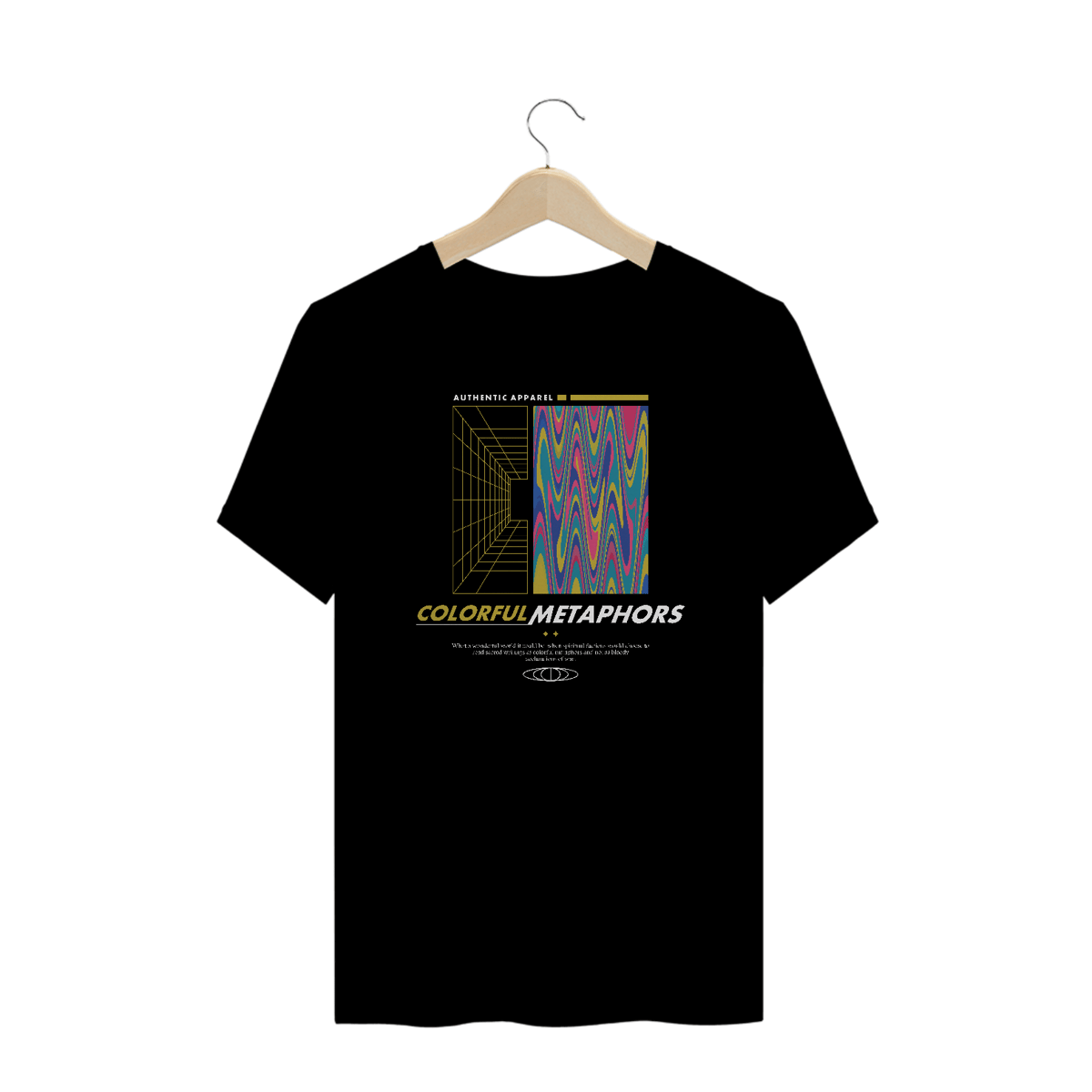 Nome do produto: Camiseta Plus Size Colorful Metphors