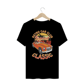 Camiseta Plus Size Retro Car Club