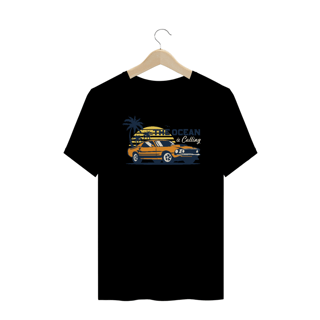 Nome do produto Camiseta Plus Size Carro Ocean