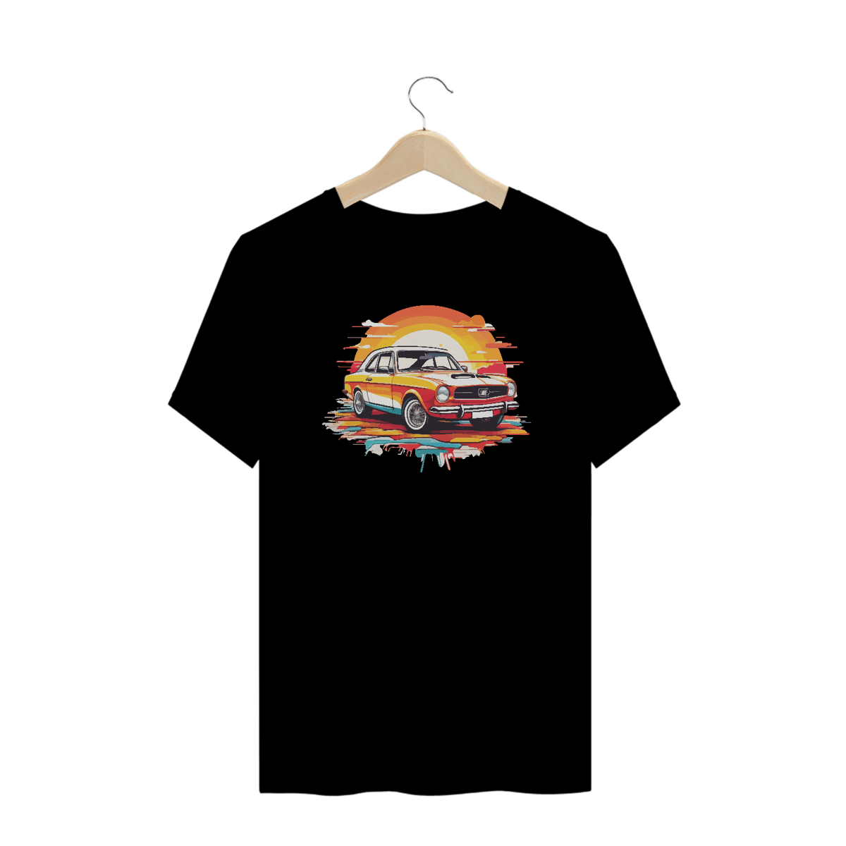 Nome do produto: Camiseta Carro Pintura
