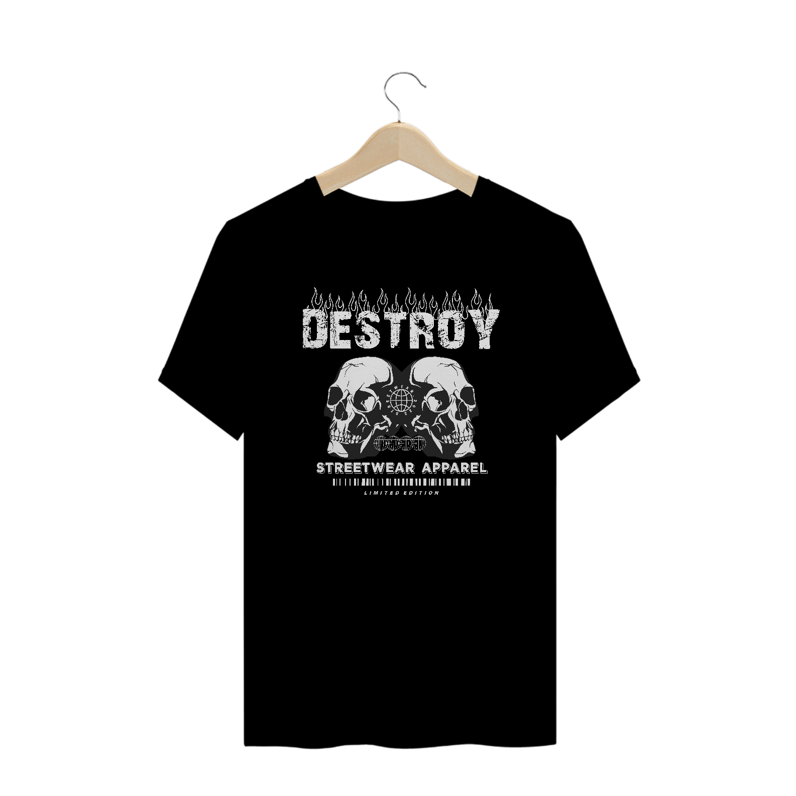 Camiseta Plus Size Destroy