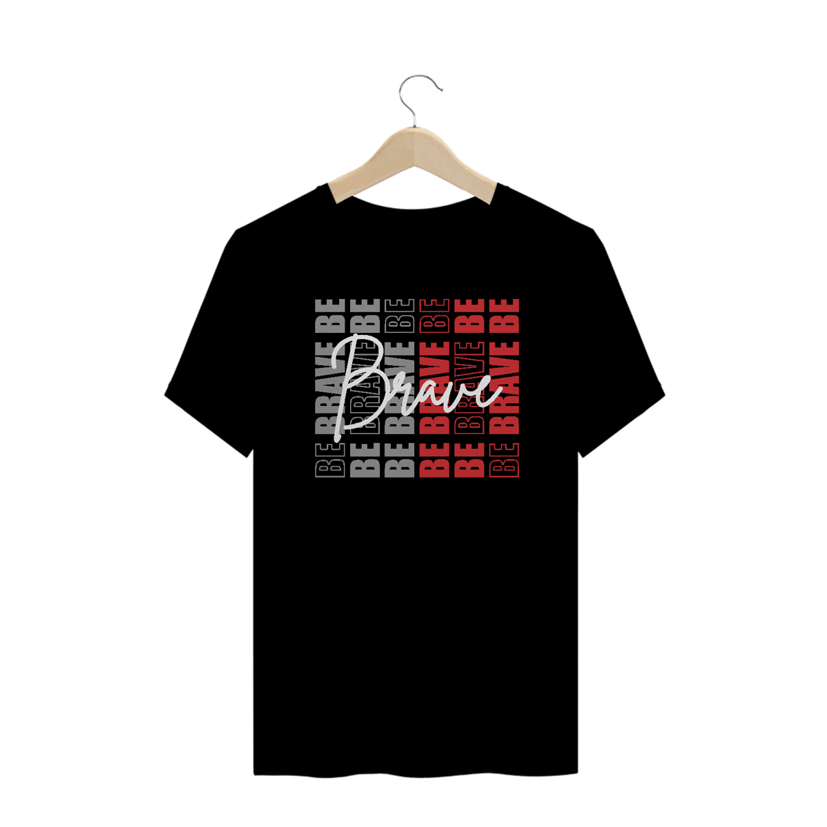Nome do produto: Camiseta Plus Size Be Brave