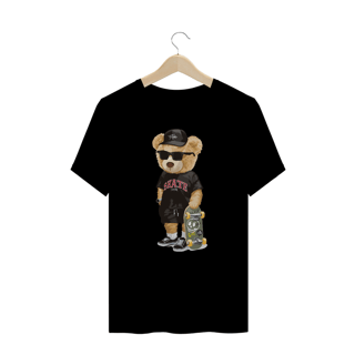 Nome do produto Camiseta Plus Size Urso Skate