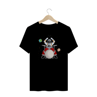 Nome do produto Camiseta Plus Size Astronauta Bateria
