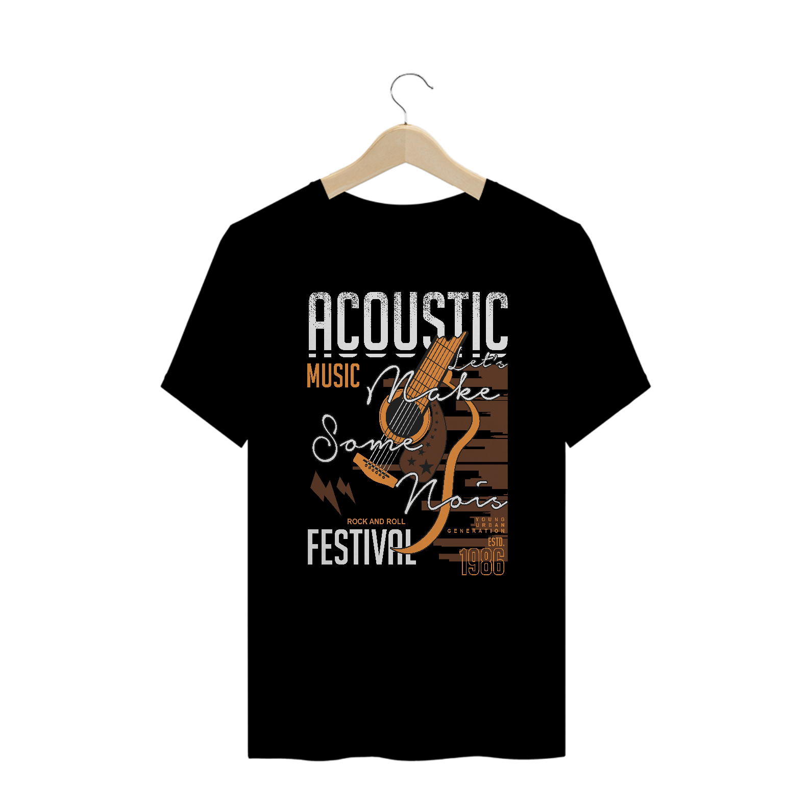 Camiseta Plus Size Acoustic Festival