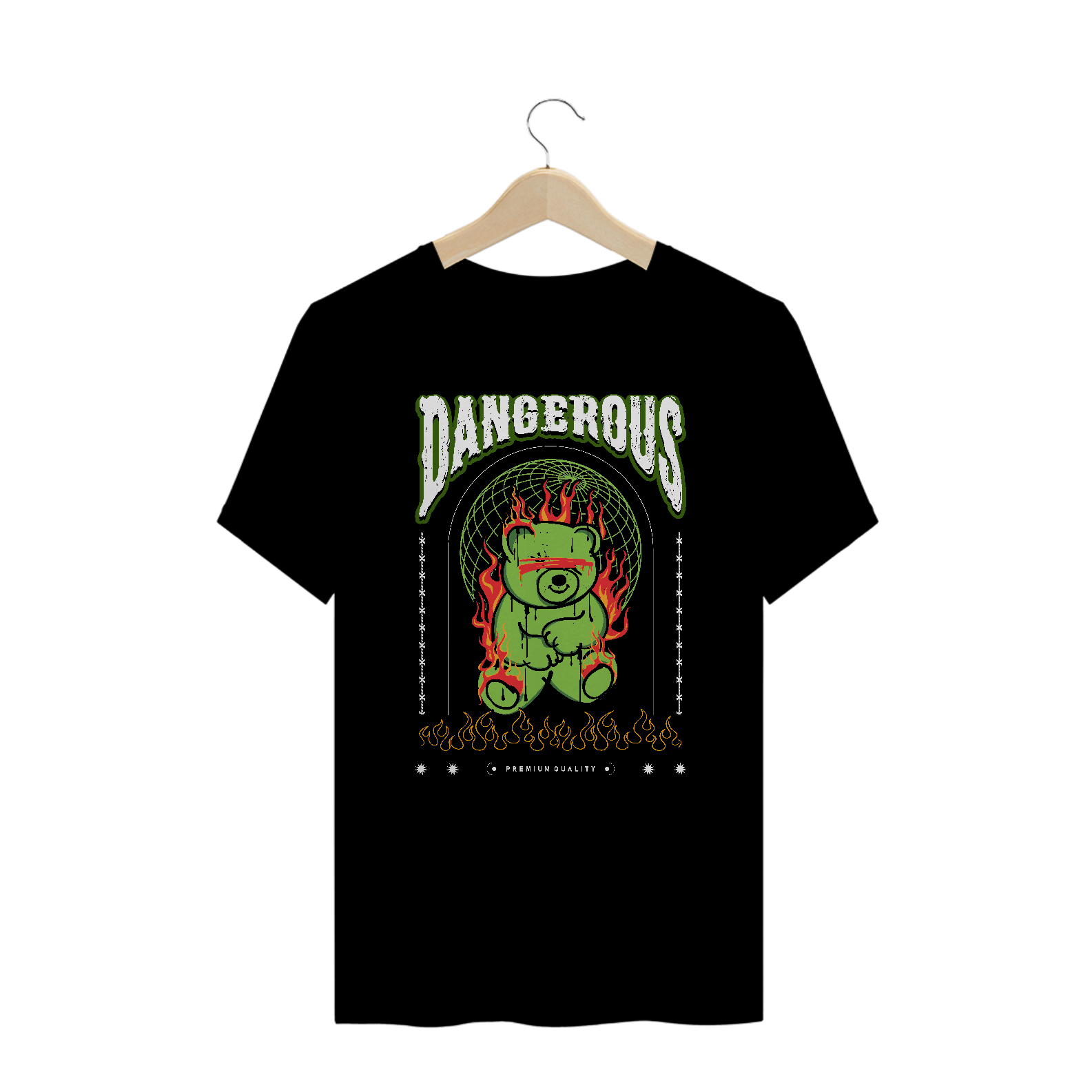 Camiseta Plus Size Dangerous