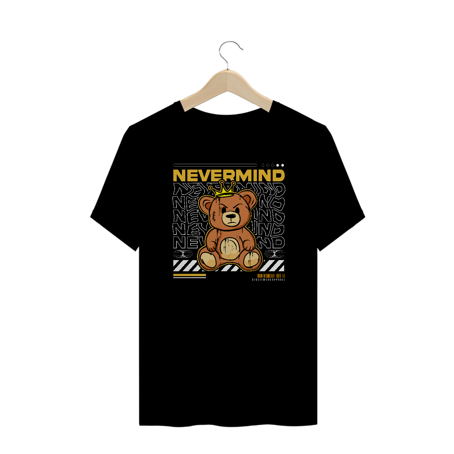 Camiseta Plus Size Nevermind