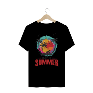 Nome do produto Camiseta Plus Size Enjoy The Summer