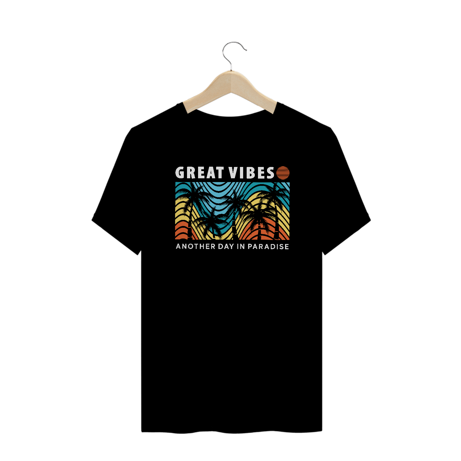 Camiseta Plus Size Great Vibes