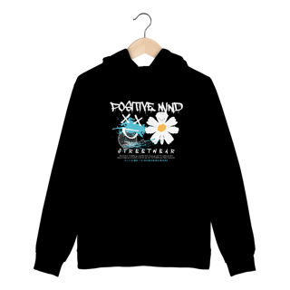 Nome do produto Moletom Canguru Positive Mind