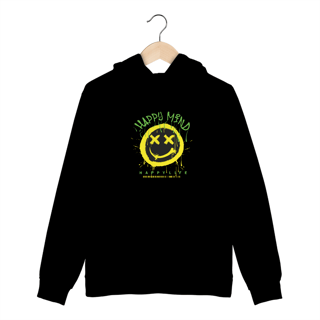Nome do produto Moletom Canguru Happy Mind