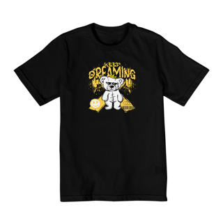 Nome do produto Camiseta Infantil 2 a 8 anos / Urso Keep Dreaming