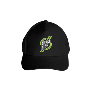 Nome do produto Boné com Tela Never Give Up (Nunca Desista)